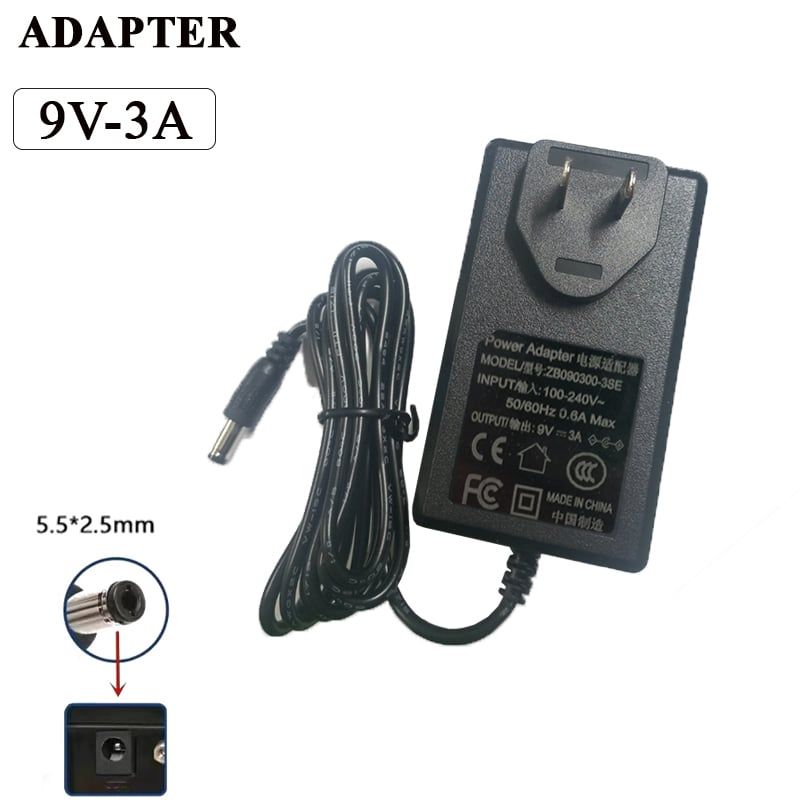 Nguồn DC 9V-3A Adapter