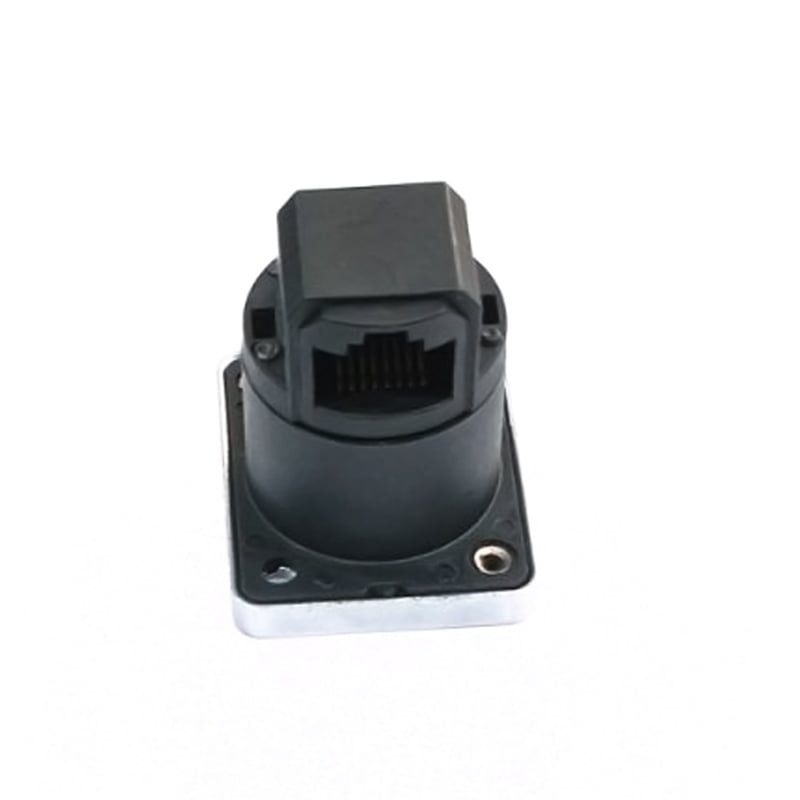 Nhân mạng RJ45 chống nước lắp bảng điều khiển Gorizon JD821F-CR cắm cạnh bẻ vuông góc - Phụ Kiện Điện Tử Việt Nam dau mang am tuong be goc