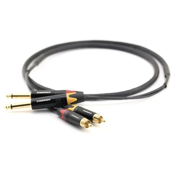 Cáp 6.5mm ra RCA AV 1 cặp Coraon Z-NP2X-B + Z-373-BG + NC-MS2AT 1M 1.5M 3M 5M 10M - Phụ Kiện Điện Tử Việt Nam cap 6.5mm ra rca av