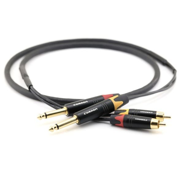Cáp 6.5mm ra RCA AV 1 cặp Coraon Z-NP2X-B + Z-373-BG + NC-MS2AT 1M 1.5M 3M 5M 10M - Phụ Kiện Điện Tử Việt Nam cap 6.5mm ra rca av
