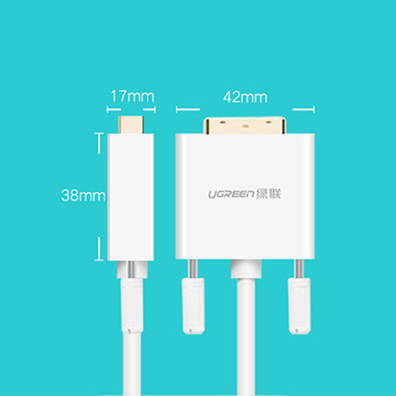Cáp Mini Displayport ra DVI 3 mét 1080P Ugreen 10425 - Phụ Kiện Điện Tử Việt Nam cap mini displayport dvi