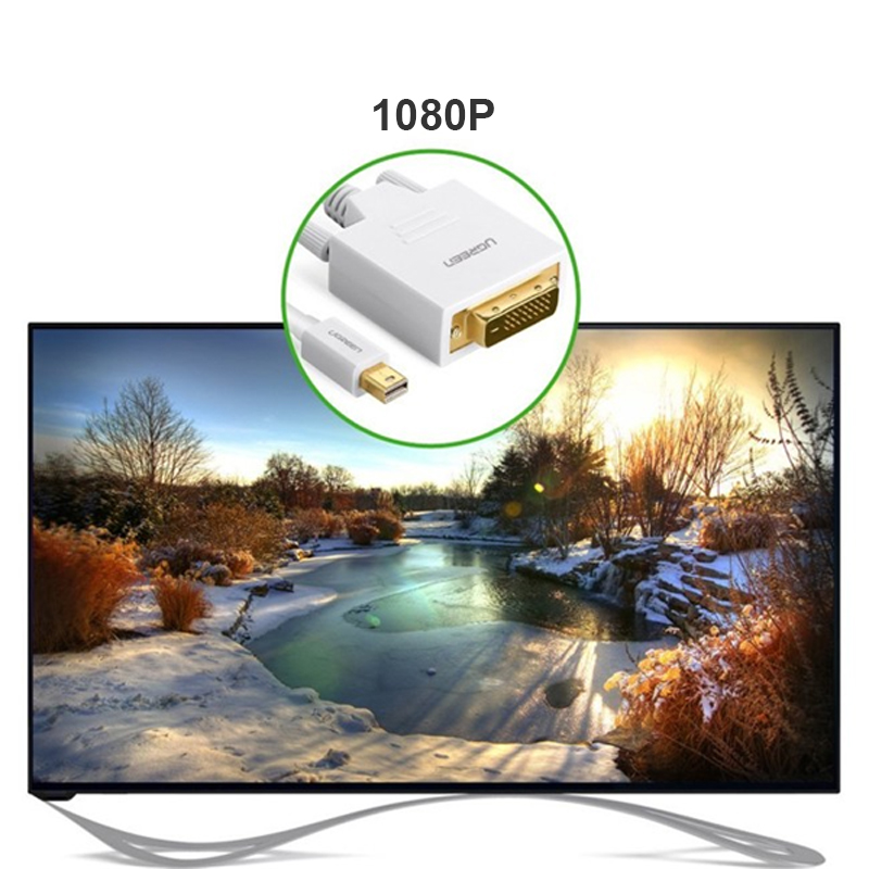 Cáp Mini Displayport ra DVI 3 mét 1080P Ugreen 10425 - Phụ Kiện Điện Tử Việt Nam cap mini displayport dvi