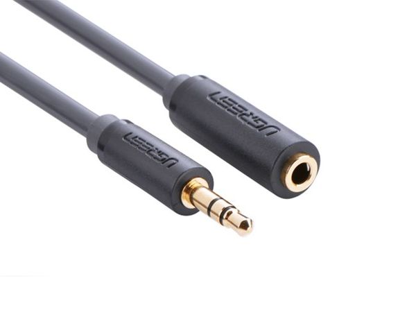 Cáp audio 3.5mm nối dài 0.5M 1M 1.5M 2M 3M 5M Ugreen (vỏ nhựa màu đen) - Phụ Kiện Điện Tử Việt Nam Cáp audio 3.5mm nối dài 0.5M 1M 1.5M 2M 3M 5M Ugreen (vỏ nhựa màu đen) - Phụ Kiện Điện Tử Việt Nam
