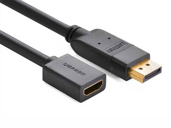 Displayport to HDMI Female 20cm Ugreen 20404 - Phụ Kiện Điện Tử Việt Nam Displayport to HDMI Female 20cm Ugreen 20404 - Phụ Kiện Điện Tử Việt Nam