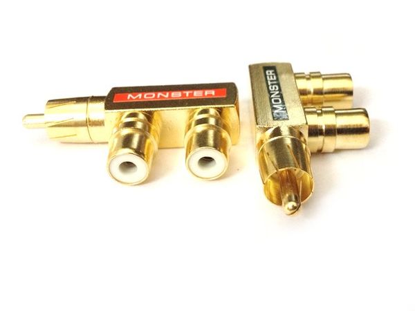 Rắc chia RCA 1 ra 2 Monster 1 chiếc - Phụ Kiện Điện Tử Việt Nam