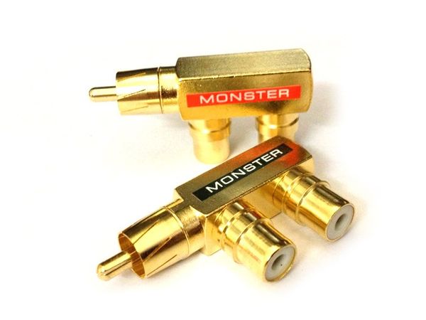 Rắc chia RCA 1 ra 2 Monster 1 chiếc - Phụ Kiện Điện Tử Việt Nam