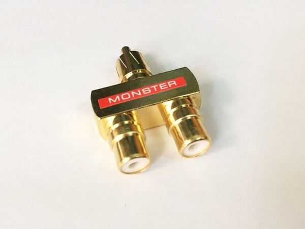 Rắc chia RCA 1 ra 2 Monster (1 chiếc) - Phụ Kiện Điện Tử Việt Nam