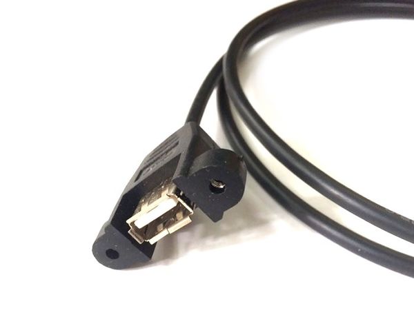 Cáp nối dài USB 2.0 nối dài 0.3M 0.5M 1M có phần đai nhựa bắt vít cố định vào Panel - Phụ Kiện Điện Tử Việt Nam Cáp nối dài USB 2.0 nối dài 0.3M 0.5M 1M có phần đai nhựa bắt vít cố định vào Panel - Phụ Kiện Điện Tử Việt Nam