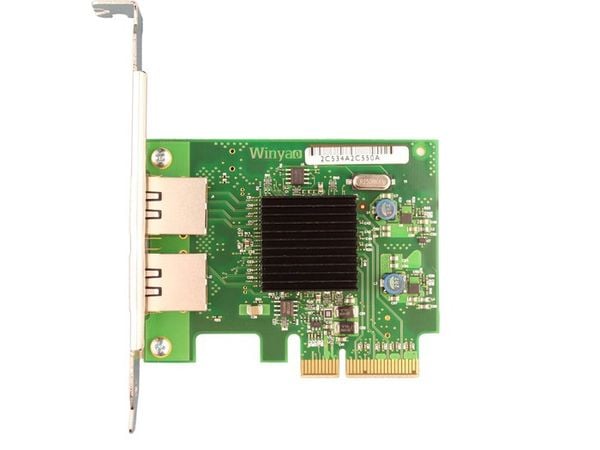 Card mạng server PCI-E 4X ra 2 Port LAN Gigabits Winyao WY575T - Phụ Kiện Điện Tử Việt Nam