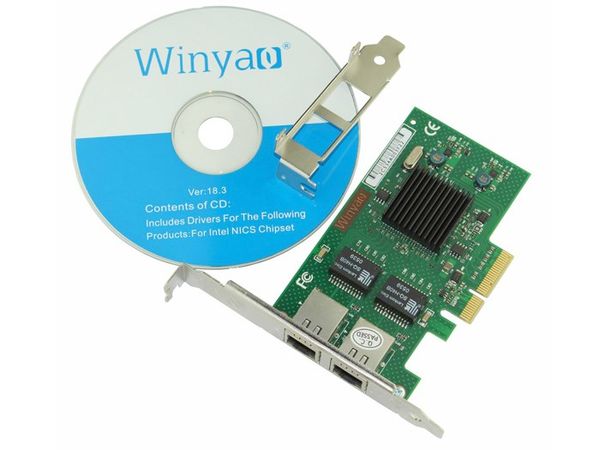 Card mạng server 2 Port LAN Gigabits Winyao WY576T - Phụ Kiện Điện Tử Việt Nam
