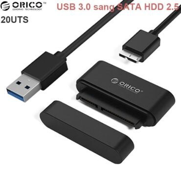 USB 3.0 sang SATA đọc dữ liệu HDD SSD 2.5 Orico 20UTS - Phụ Kiện Điện Tử Việt Nam