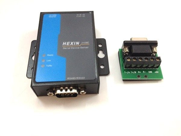 Serial Device Server. Bộ chuyển đổi RS422/ RS485 to TCP/IP HEXIN 2108E - Phụ Kiện Điện Tử Việt Nam