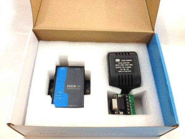 Serial Device Server. Bộ chuyển đổi RS422/ RS485 to TCP/IP HEXIN 2108E - Phụ Kiện Điện Tử Việt Nam