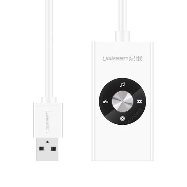 USB sang 3.5mm Sound Card USB đa âm UGREEN 30448 - Phụ Kiện Điện Tử Việt Nam