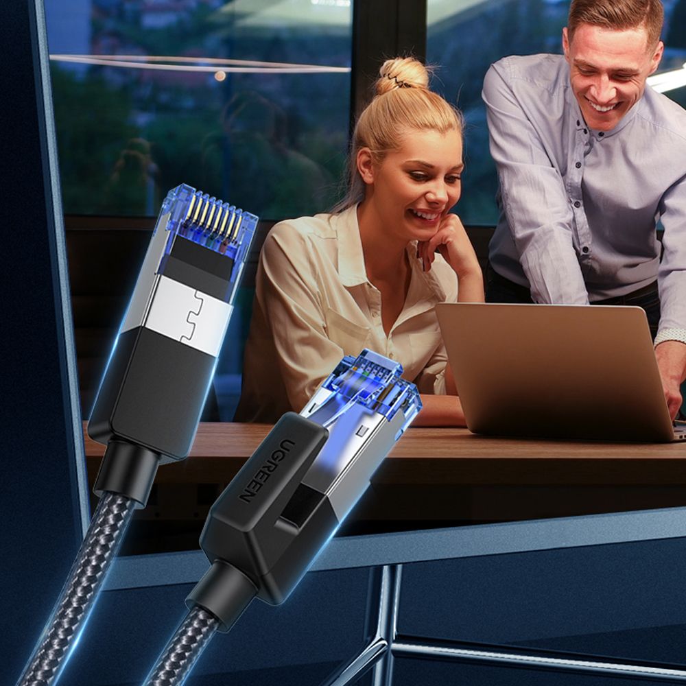Cáp mạng F/FTP Cat7 Ugreen tốc độ 10Gbps NW150 30794 - Phụ Kiện Điện Tử Việt Nam Cáp mạng F/FTP Cat7 Ugreen tốc độ 10Gbps NW150 30794 - Phụ Kiện Điện Tử Việt Nam