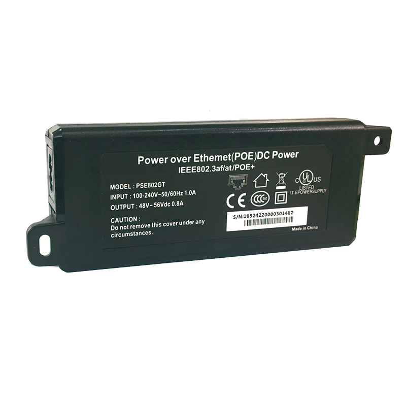 Nguồn PoE+ 48-56V/35W gigabit 802.3af/at Tafit PSE802GT - Phụ Kiện Điện Tử Việt Nam nguon poe 48-56v-30-35w taft pse802gt