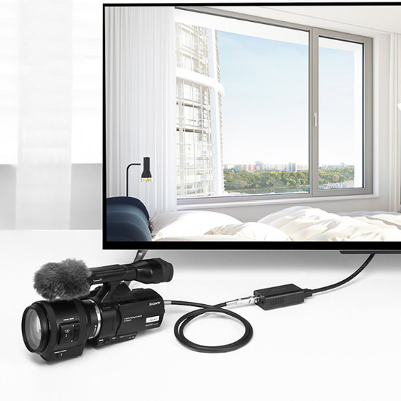 Bộ thiết bị chuyển đổi 3G SDI sang HDMI 1080P UGREEN 40965 - Phụ Kiện Điện Tử Việt Nam UGREEN 40965 -  Chuyen doi 3GSDI ra HDMI