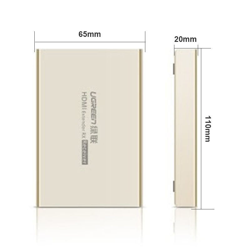 Bộ khuếch đại HDMI qua cáp mạng 100 120 mét full HD1080P - HDMI over ethernet Ugreen 40280 40283 - Phụ Kiện Điện Tử Việt Nam khuech dai hdmi qua cap mang ugreen