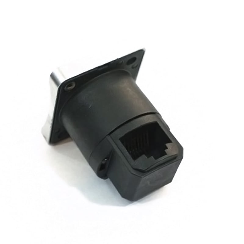 Nhân mạng RJ45 chống nước lắp bảng điều khiển Gorizon JD821F-CR cắm cạnh bẻ vuông góc - Phụ Kiện Điện Tử Việt Nam dau mang am tuong be goc