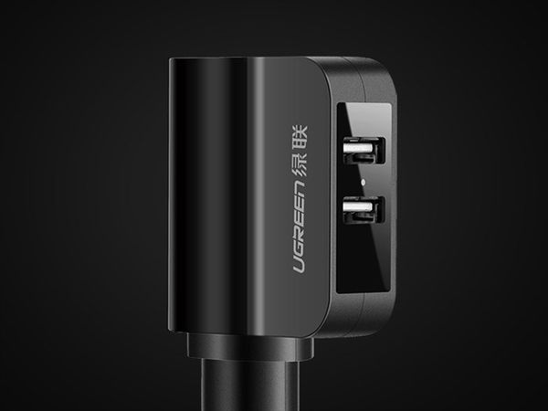 Tẩu sạc nguồn trên ô tô 2 cổng USB 2.4A và 1A Ugreen 20394 có đầu mở rộng 12V - Phụ Kiện Điện Tử Việt Nam Tẩu sạc nguồn trên ô tô 2 cổng USB 2.4A và 1A Ugreen 20394 có đầu mở rộng 12V - Phụ Kiện Điện Tử Việt Nam