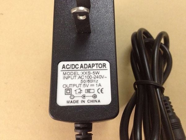 Adapter 5V-1A 5.5m x 2.5mm, Nguồn phụ kiện điện tử - Phụ Kiện Điện Tử Việt Nam Adapter 5V-1A 5.5m x 2.5mm, Nguồn phụ kiện điện tử - Phụ Kiện Điện Tử Việt Nam
