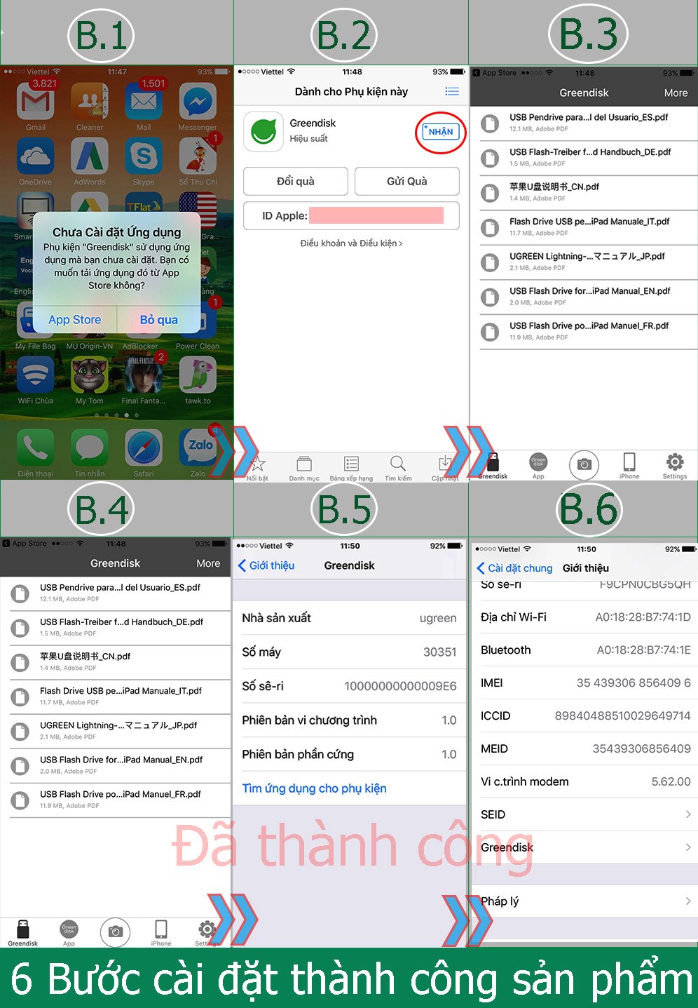 USB lưu trữ dữ liệu cho iPhone iPad iPod 16GB Ugreen 30615 - USB lightning 16G - Phụ Kiện Điện Tử Việt Nam usb luu tru ben ngoai cho ipad iphone chinh hang ugreen