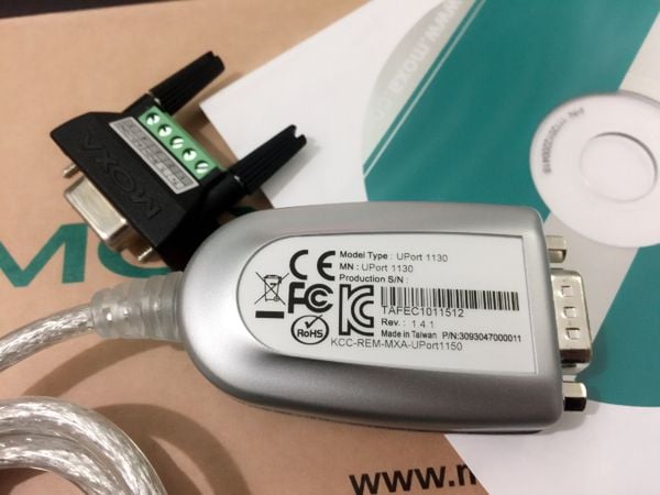 Moxa Uport 1130 và Uport 1130I USB to RS422 RS485 - Phụ Kiện Điện Tử Việt Nam