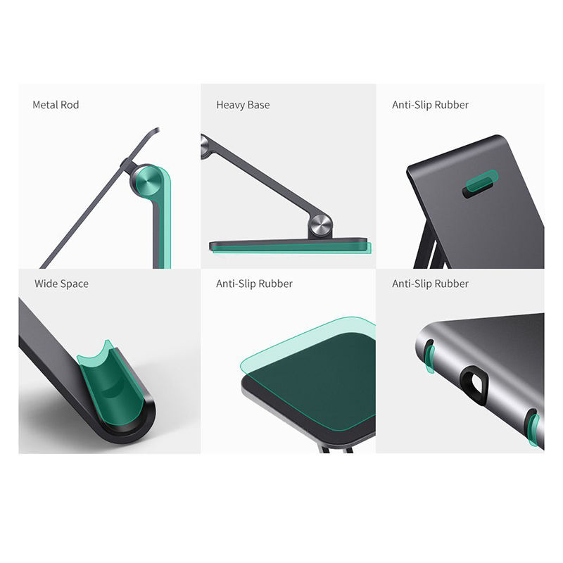 Giá đỡ Smartphone, Máy tính bảng 4 đến 6.5 inches UGREEN 40995 - Phụ Kiện Điện Tử Việt Nam gia de smartphone may tinh bang cao cap ugreen 40995