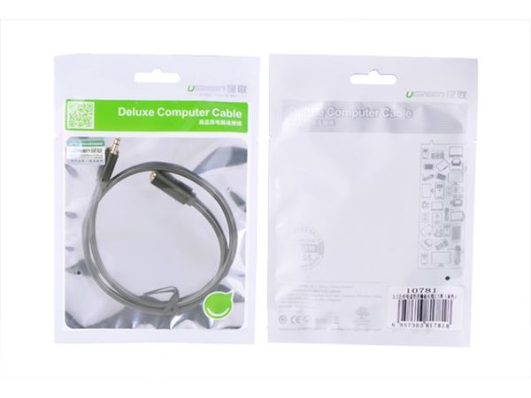 Cáp audio 3.5mm nối dài 0.5M 1M 1.5M 2M 3M 5M Ugreen (vỏ nhựa màu đen) - Phụ Kiện Điện Tử Việt Nam Cáp audio 3.5mm nối dài 0.5M 1M 1.5M 2M 3M 5M Ugreen (vỏ nhựa màu đen) - Phụ Kiện Điện Tử Việt Nam