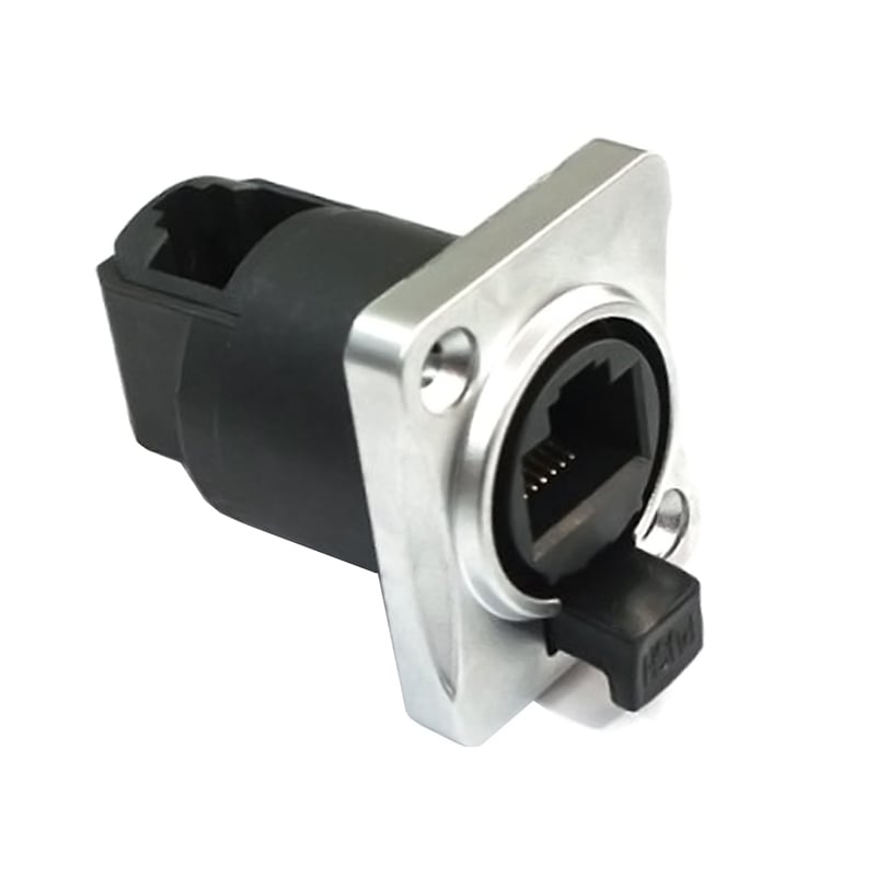 Nhân mạng RJ45 chống nước lắp bảng điều khiển Gorizon JD821F-CR cắm cạnh bẻ vuông góc - Phụ Kiện Điện Tử Việt Nam dau mang am tuong be goc