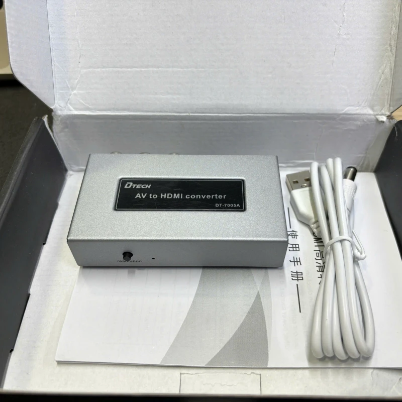 Bộ chuyển đổi AV sang HDMI Dtech DT-7005 3