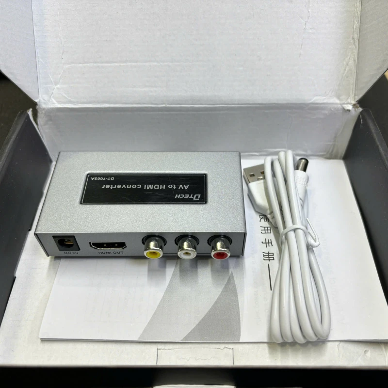 Bộ chuyển đổi AV sang HDMI Dtech DT-7005 4