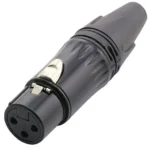 Đầu hàn cổng XLR cannon 3PIN cổng đực male-female Coraon KN3MX-B - KN3FX-B - Đầu giắc Canon XLR cái