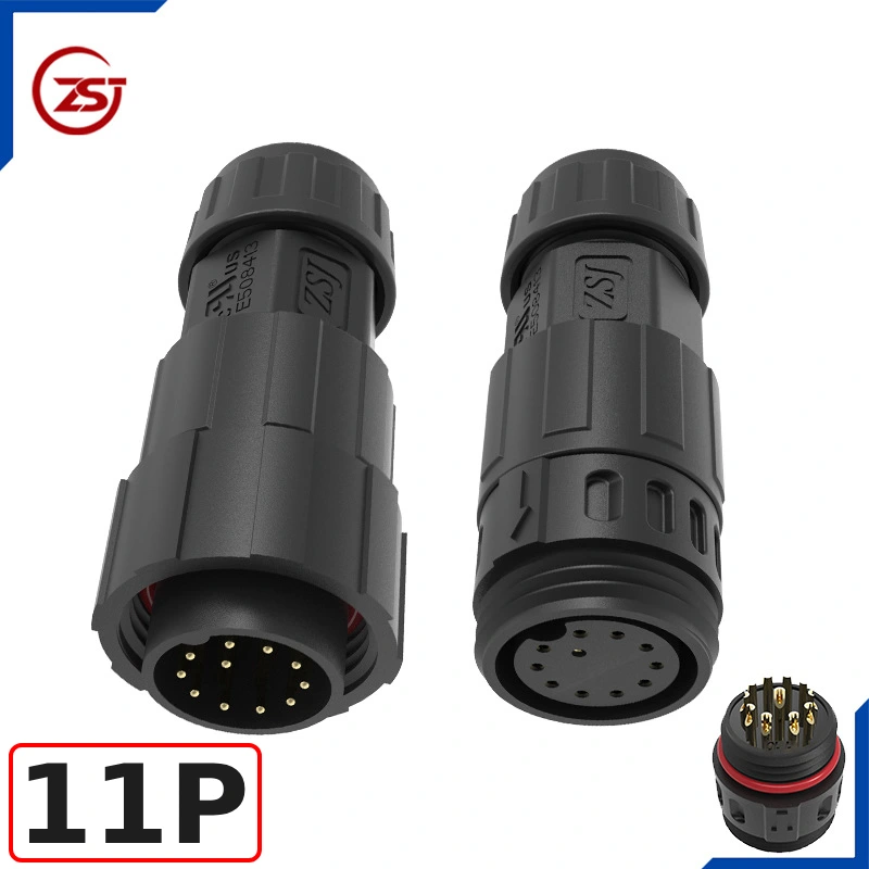 Đầu nối điện chống nước IP68 ZSJ-M19-MFS-11P