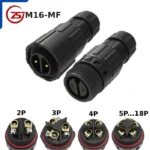 Đầu nối điện chống nước ZSJ-M16-MF