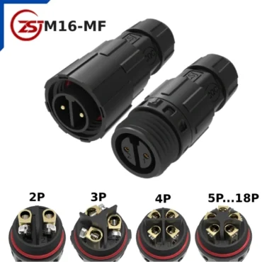 Đầu nối điện chống nước ZSJ-M16-MF
