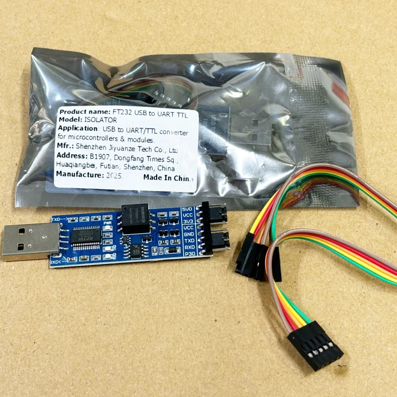 Mạch chuyển đổi USB Uart TTL chíp FT232RL – Cách ly điện áp 7