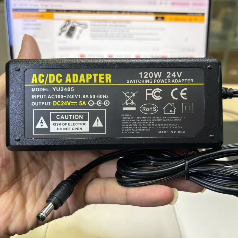Nguồn DC 24V-5A YU2405 4