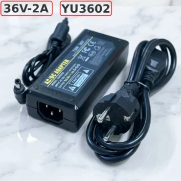 Nguồn DC 36V-2A/72W | Adapter AC/DC 36V-2A YU3602 chân cắm đầu ra tròn 5.5x2.5mm - Phụ Kiện Điện Tử Việt Nam