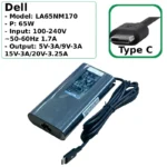 Sạc laptop Dell Type C 65W TTA