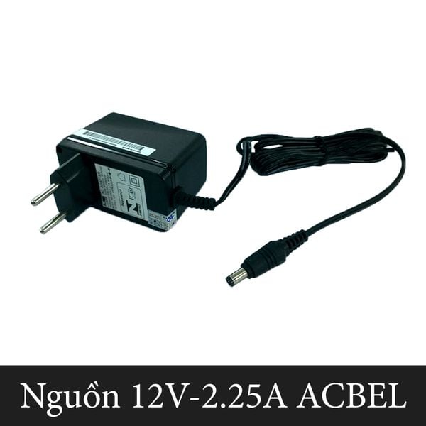 Nguồn DC 12V-1.5A, 2A ACBEL chân cắm 5.5x2.5mm - Phụ Kiện Điện Tử Việt Nam Nguồn DC 12V-1.5A, 2A ACBEL chân cắm 5.5x2.5mm - Phụ Kiện Điện Tử Việt Nam