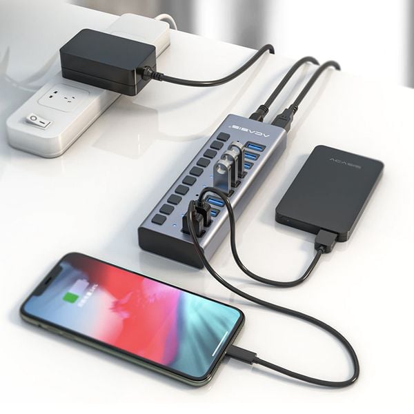 hub chia10 congusb 3.0 acasis hs-610mg