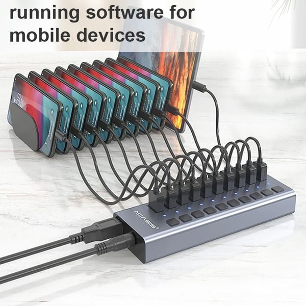 hub chia10 congusb 3.0 acasis hs-610mg