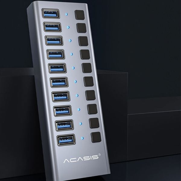 hub chia10 congusb 3.0 acasis hs-610mg