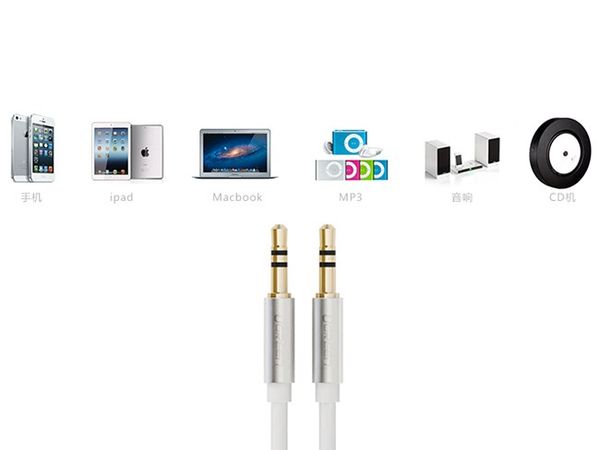 Cáp audio 3.5mm UGREEN mạ vàng 24K 0.5M 1M 2M 3M 5M (tròn màu đen) - Phụ Kiện Điện Tử Việt Nam Cáp audio 3.5mm UGREEN mạ vàng 24K 0.5M 1M 2M 3M 5M (tròn màu đen) - Phụ Kiện Điện Tử Việt Nam