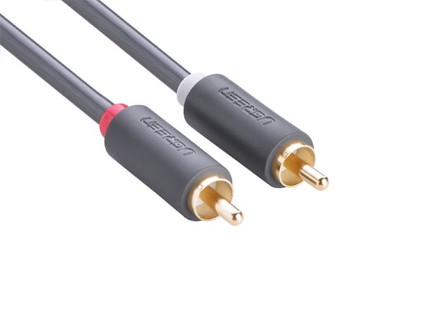 Cáp AV RCA 2 ra 2 AV RCA Ugreen 0.5M 1M 1.5M 2M 3M 5M - Phụ Kiện Điện Tử Việt Nam Cáp AV Hoa sen Ugreen