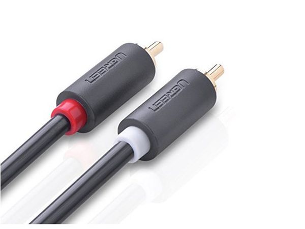 Cáp AV RCA 2 ra 2 AV RCA Ugreen 0.5M 1M 1.5M 2M 3M 5M - Phụ Kiện Điện Tử Việt Nam Cáp loa AV hoa sen Ugreen