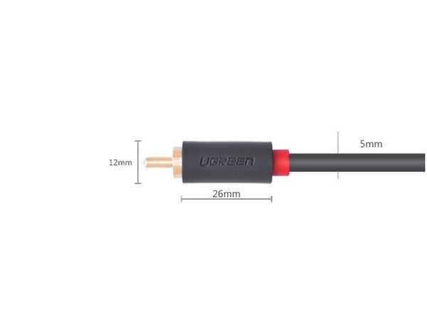 Cáp AV RCA 3 ra 3 AV RCA Ugreen mạ vàng 24K 1.5M 2M 3M 5M - Phụ Kiện Điện Tử Việt Nam Cáp loa hai đầu hoa sen ugreen