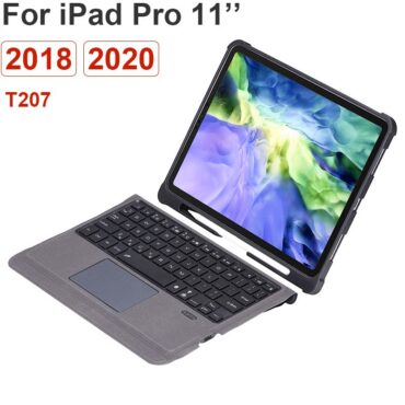 Bàn phím bluetooth kèm bao da cho iPad Pro 11 2018 2020 M1 2021 T207 - Phụ Kiện Điện Tử Việt Nam