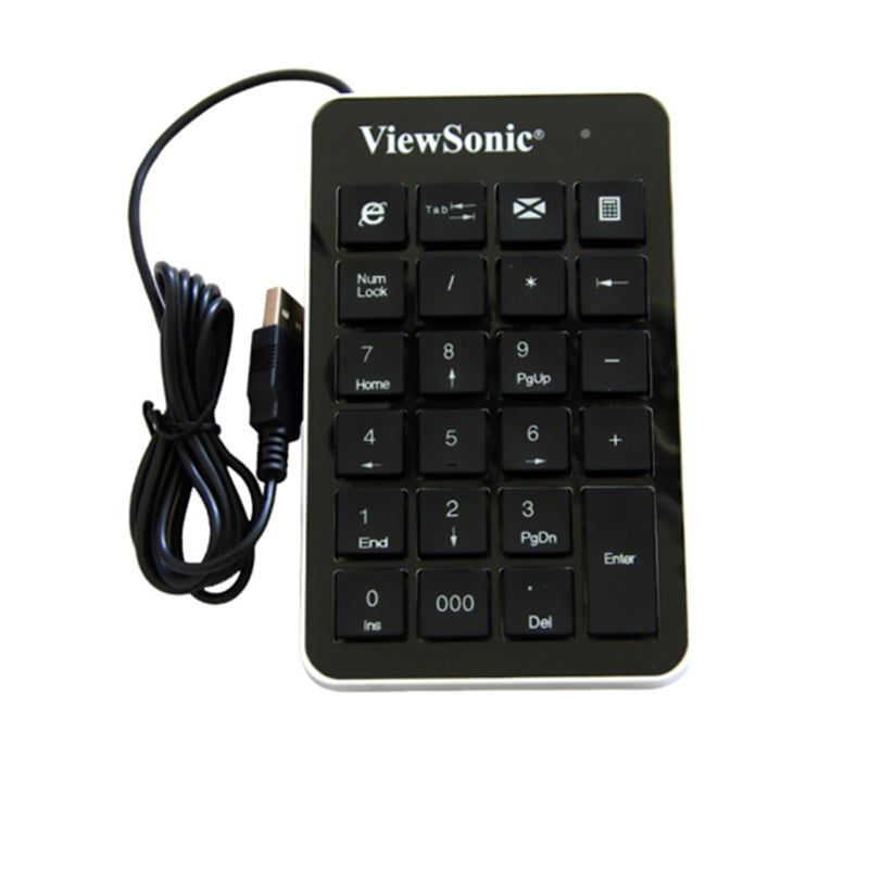Bàn phím số cổng USB ViewSonic NK100 - Phụ Kiện Điện Tử Việt Nam ban phim so viewsonic